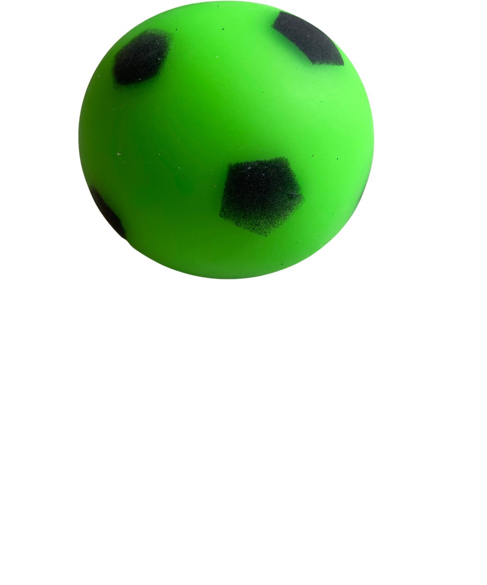 Premium Squishy Voetbal Knijpbal / Stressbal | Anti-Stress Speelgoed / Fidget Toy | Handtrainer - Groen
